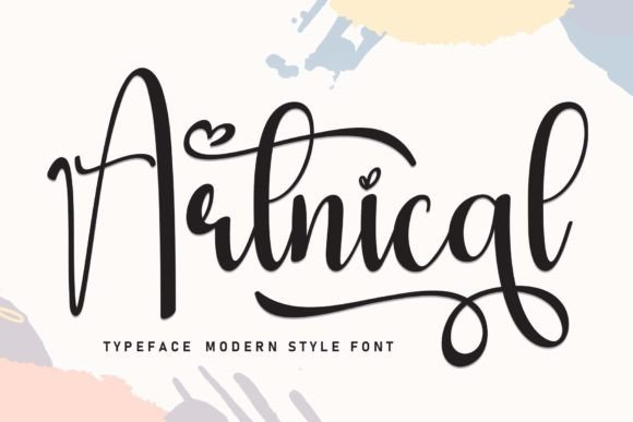 Artnical Typeface Review: A Sweet Handwritten Font for Web Design