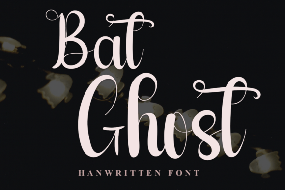 Bat Ghost: The Handwritten Typeface That Elevates Your Brand