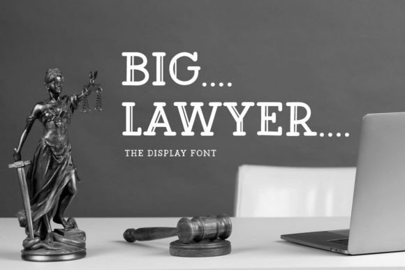Big Lawyer: The Bold Typeface That Anchored Our Boutique Brand Identity