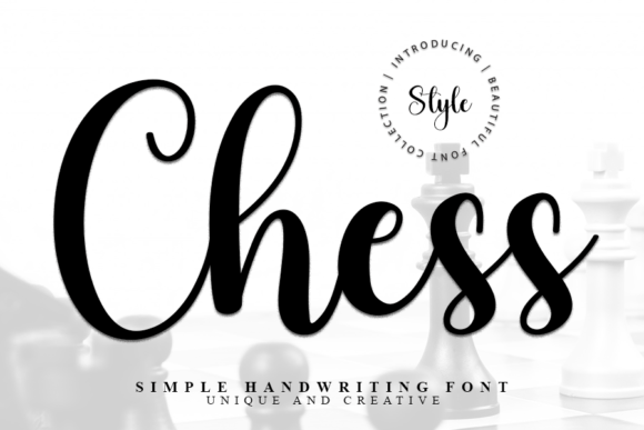 Chess: The Handwritten Typeface That Elevates Small Business Branding
