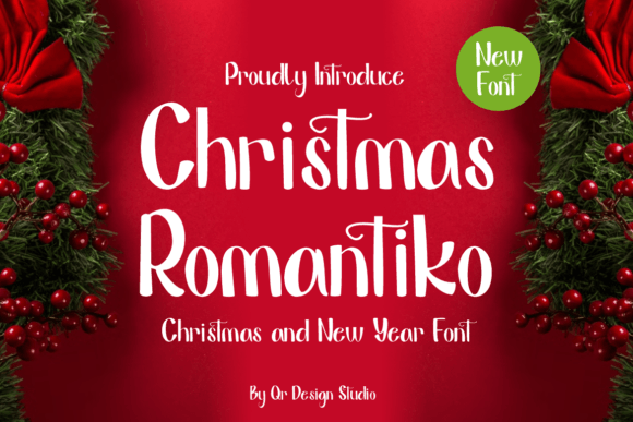 Christmas Romantiko: A Handwritten Typeface for Digital Branding