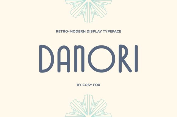 Danori: A Retro Script Typeface for Modern Campaigns