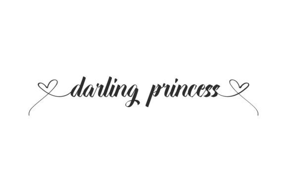 Darling Princess: The Modern Script Typeface for Polished Web Design