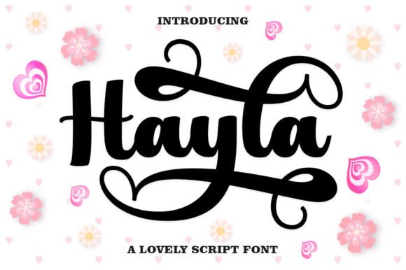 Hayla: The Handwritten Typeface That Elevates Your Brand Visuals