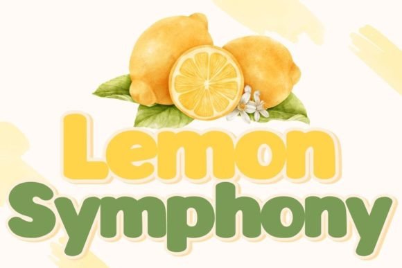 Lemon Symphony: The Perfect Script Font for Small Business Branding