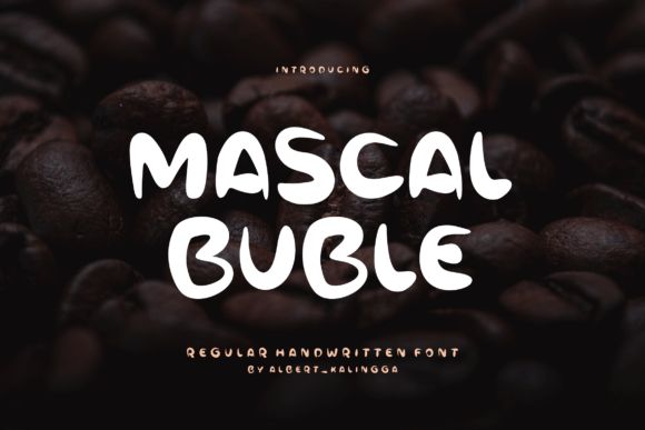 Mascal Buble Font: A Bold Typeface for Modern Business Branding