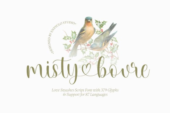 Misty Bouvre: The Premium Script Font for Authentic Business Branding