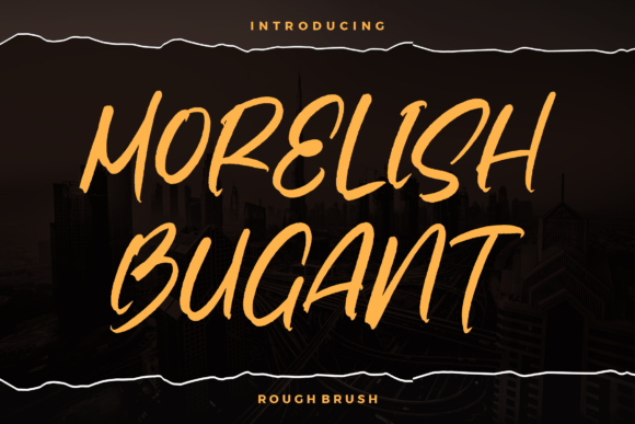 Morelish Bugant: The Script Font That Stops Scrolling
