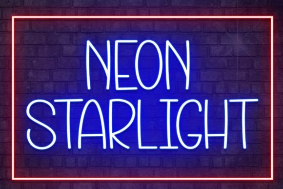 Neon Starlight: A Sweet Script Typeface for Modern Web Design