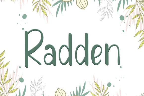 Radden: The Premium Script Font for Modern Campaigns