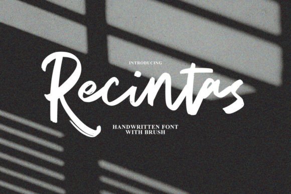 Recintas: The Handwritten Typeface That Transforms Editorial Design