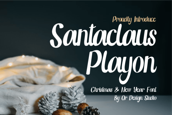 Santaclaus Playon: The Perfect Handwritten Typeface for Crafters