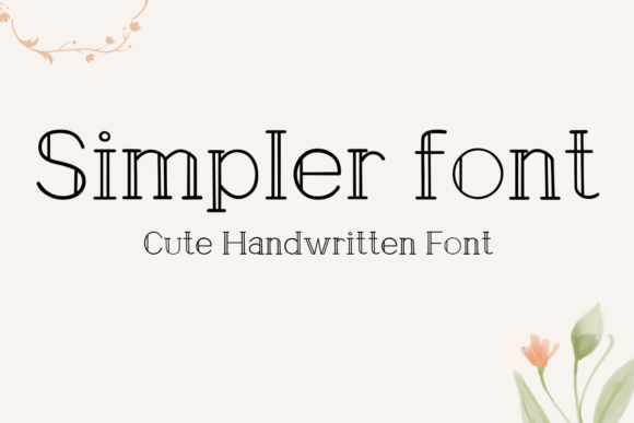 Simpler Font: The Perfect Typeface for Handmade Branding