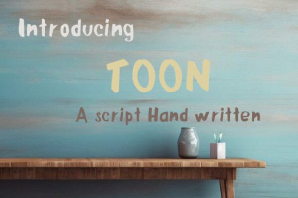 Toon Typeface: A Handwritten Gem for Digital Brands