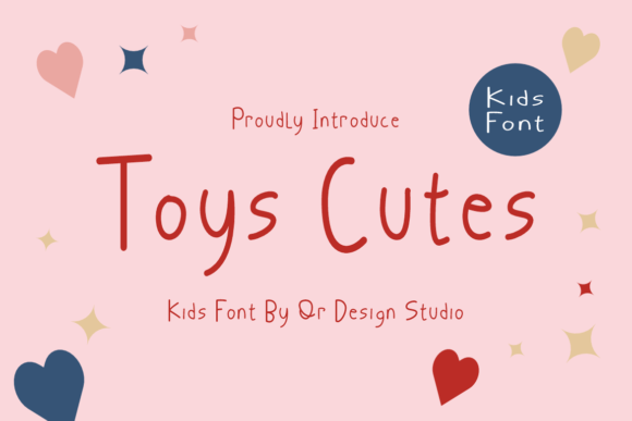 Toys Cutes: The Handwritten Font That Builds Trust for Small Businesses