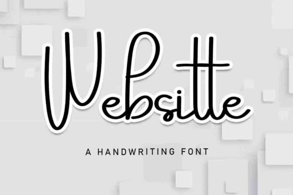 Websitte: The Whimsical Script Font That Elevates Brand Identity